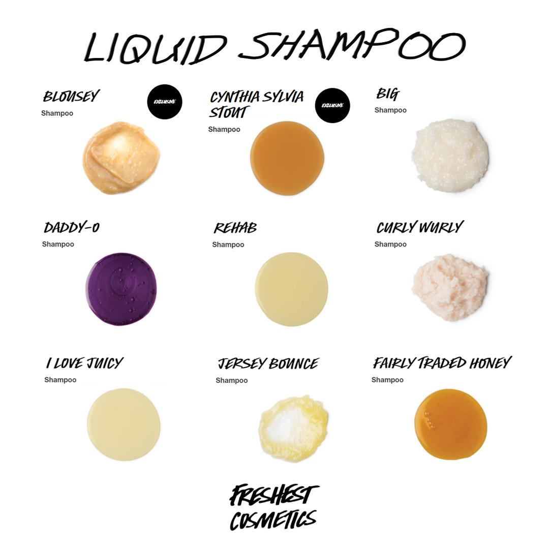 LUSH Shampoo August Preorder, Beauty & Personal Care, Hair on Carousell