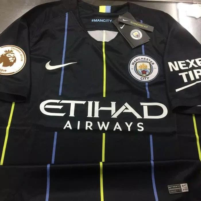 Man City Away 18 19 Jersey Sports Sports Apparel On Carousell