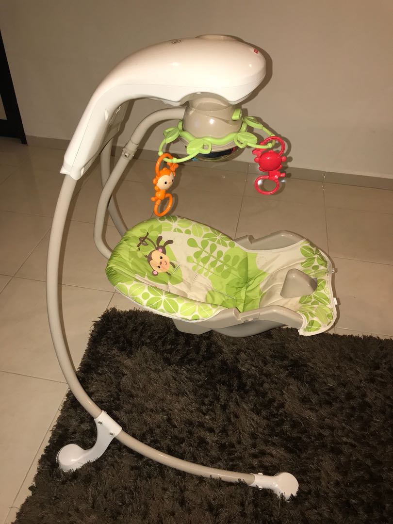 motorised baby swing