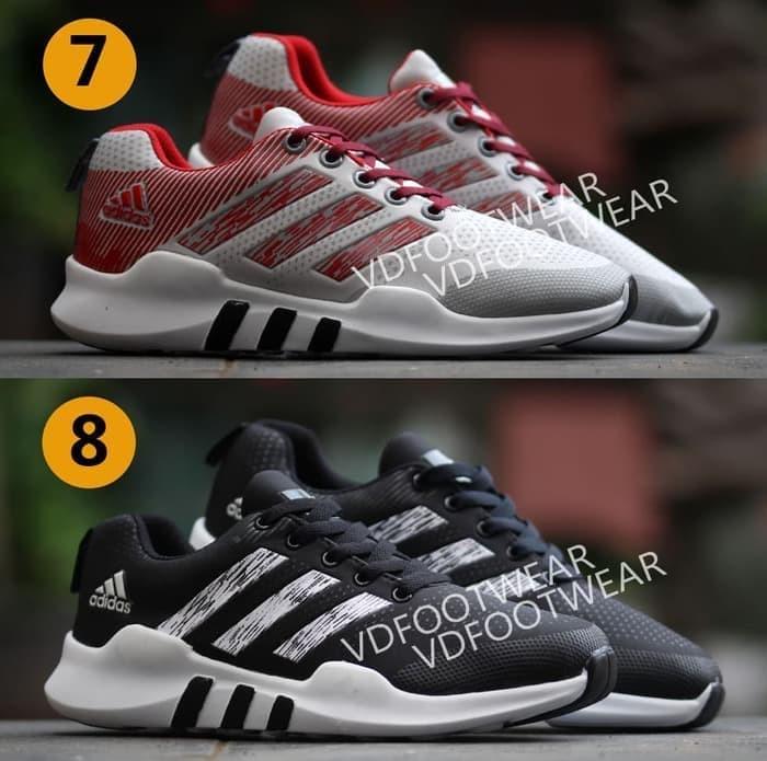 New sepatu kets adidas jogging running olympic 225.000 size 39 44