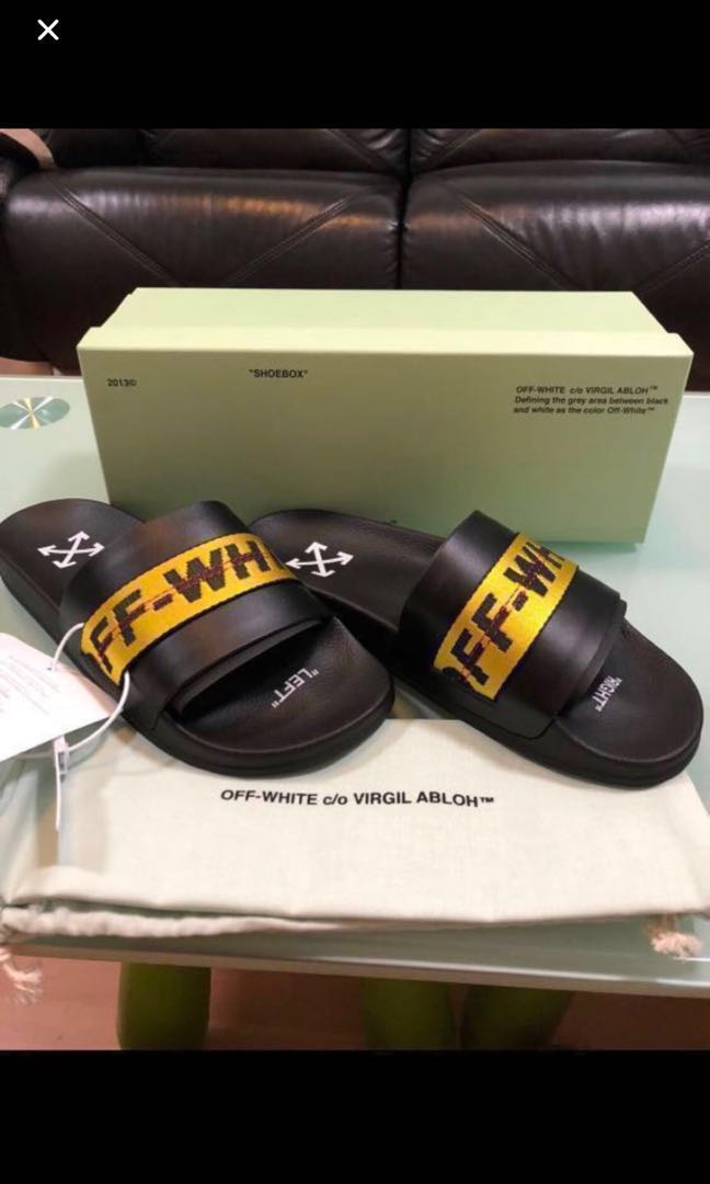 off white sliders mens