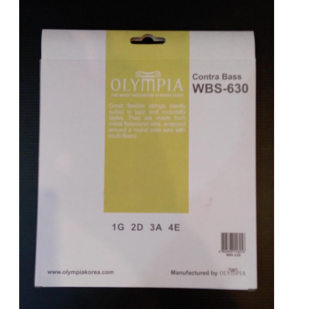 Olympia -Contra Bass strings (WBS-630 ) 1G 2D 3A 4E, Hobbies & Toys ...