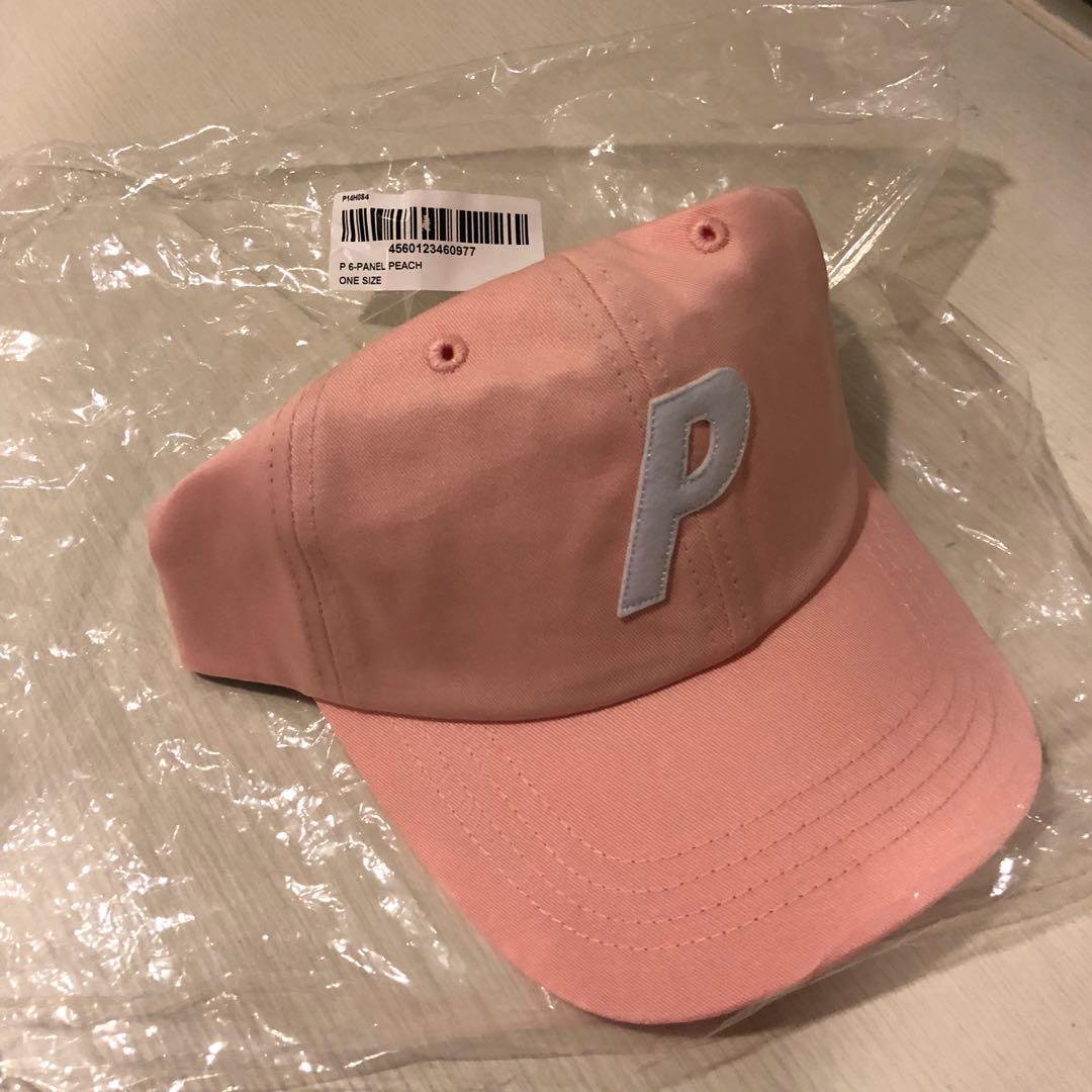 Palace SS18 Peach Pink 6-Panel Cap, Men 