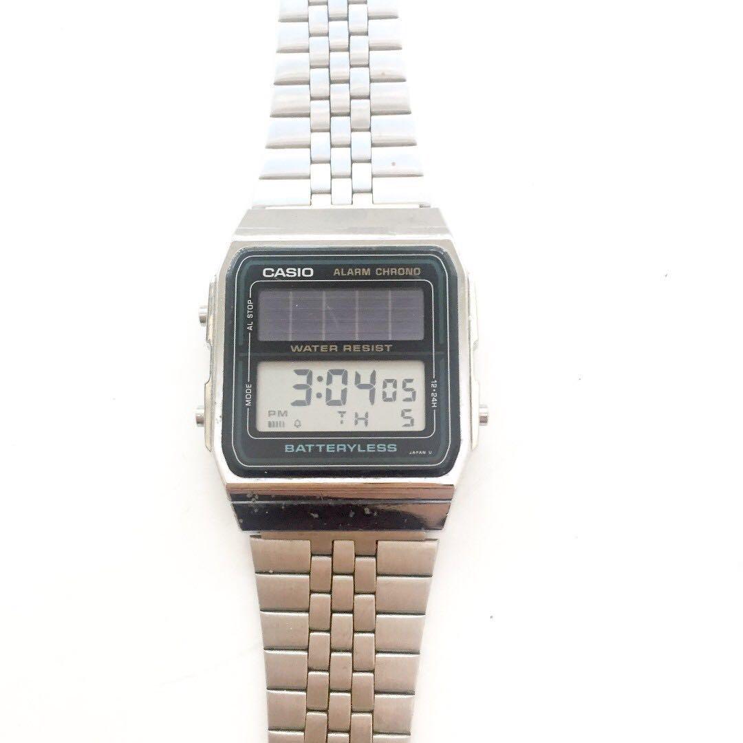 casio batteryless watch