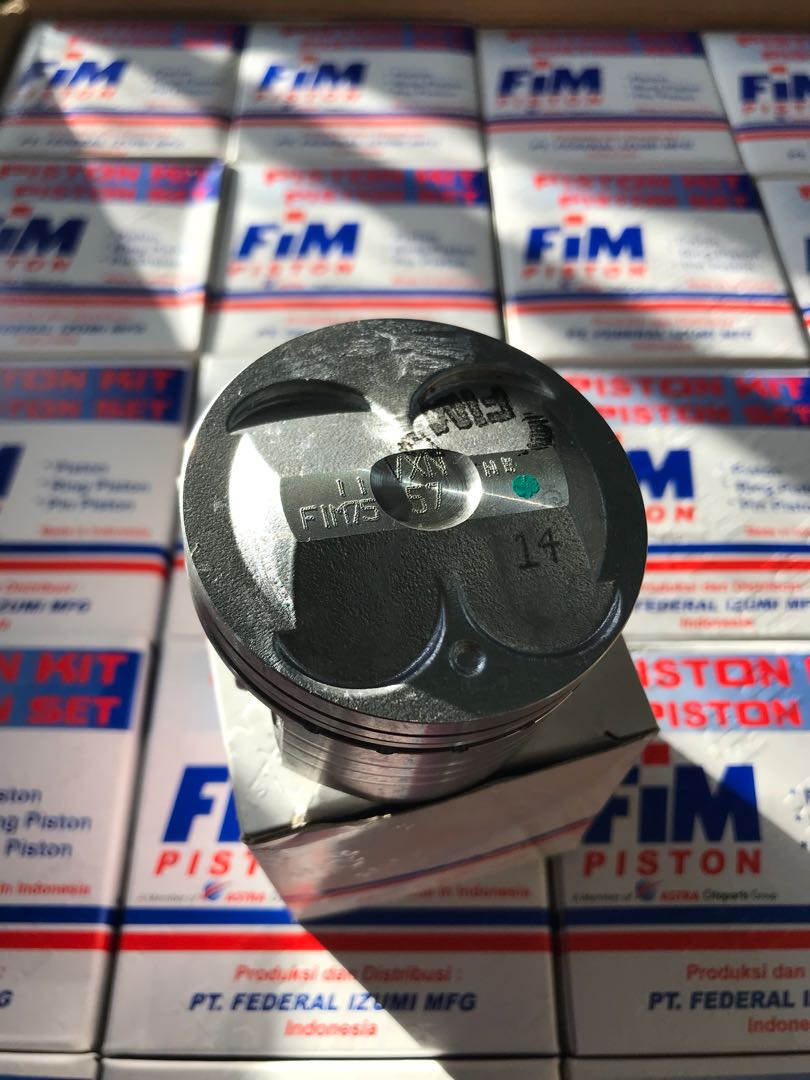 Piston Racing Dome Fim 57mm Y15zr Fz150 Lc135 Motorbikes On Carousell
