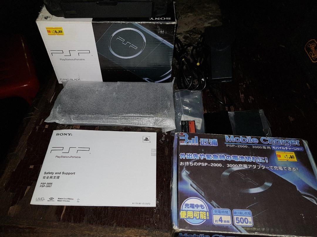 Psp 3006 Black Piano Video Gaming Video Game Consoles On Carousell