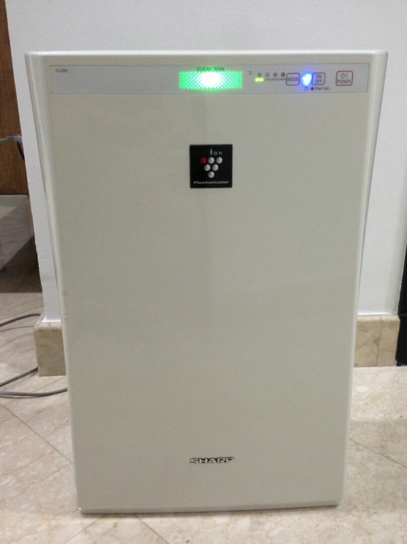 Sharp Plasmacluster Air Purifier Home Appliances Cooling Air Care On Carousell