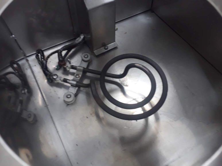 Stainless Spoon and Fork Sterilizer Electric Heater Silver Caddy, TV