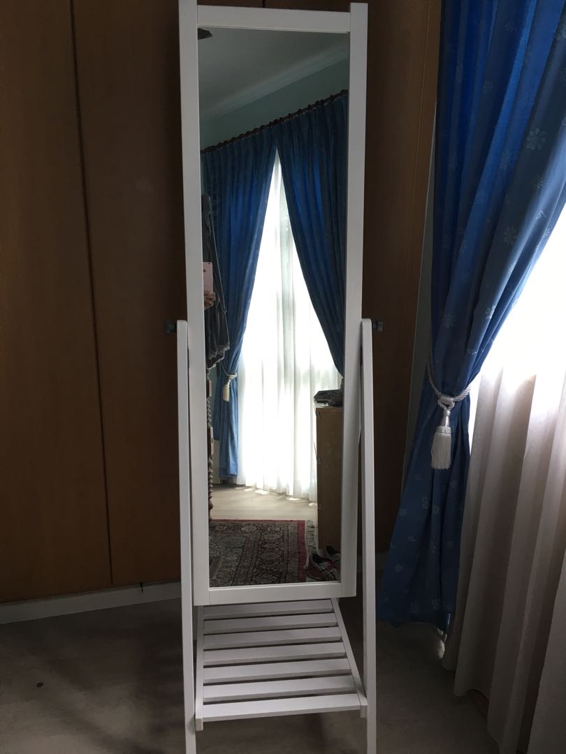 Standing Mirror from Ikea, Furniture & Home Living, Home Decor, Mirrors