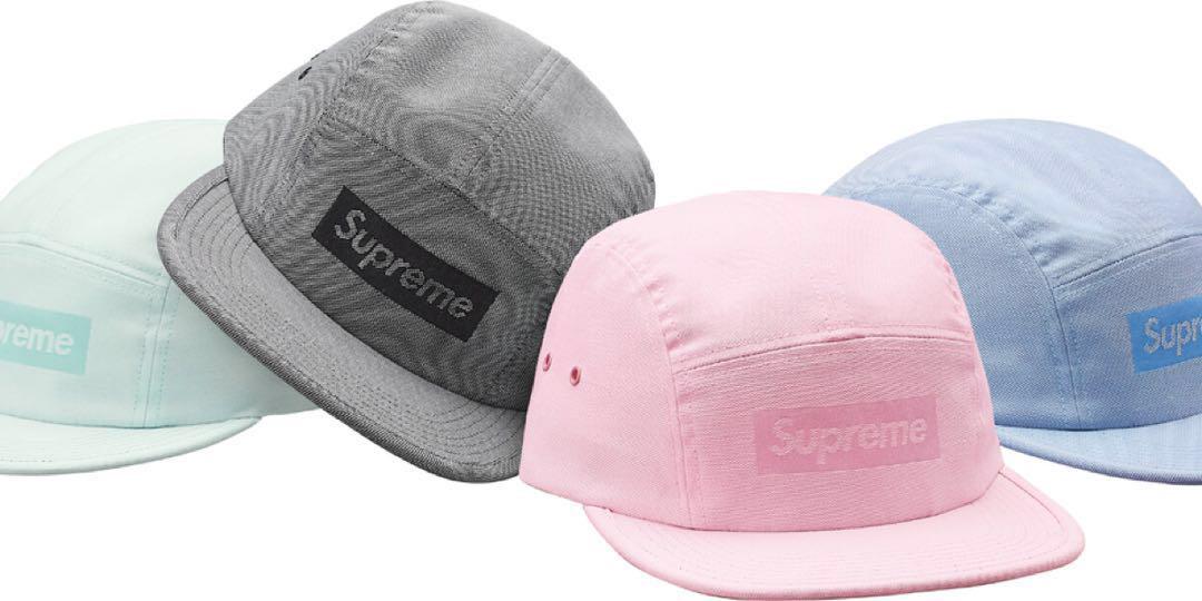 supreme box logo camp cap