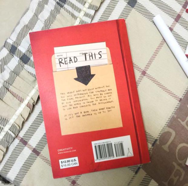 This is not a book by Keri Smith on Carousell