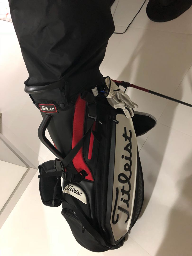 titleist tour staff stand bag