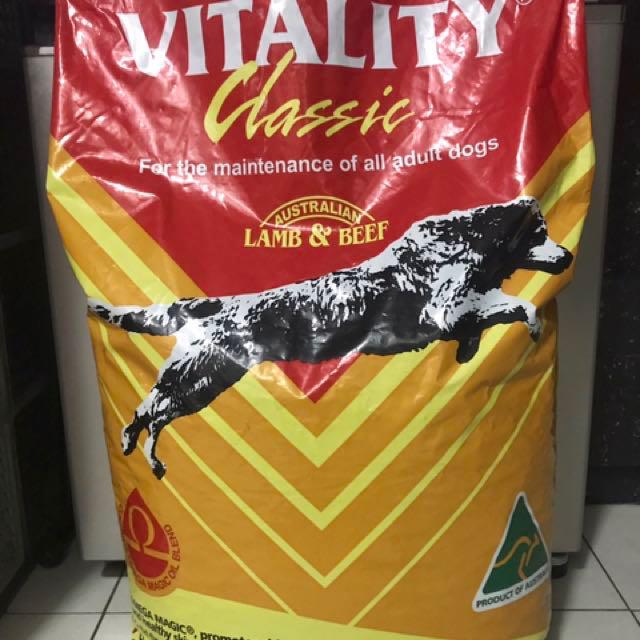 1 sack of dog sales food
