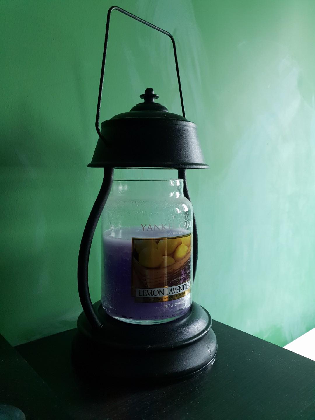 yankee candle lantern warmer furniture home living home decor other home decor on carousell