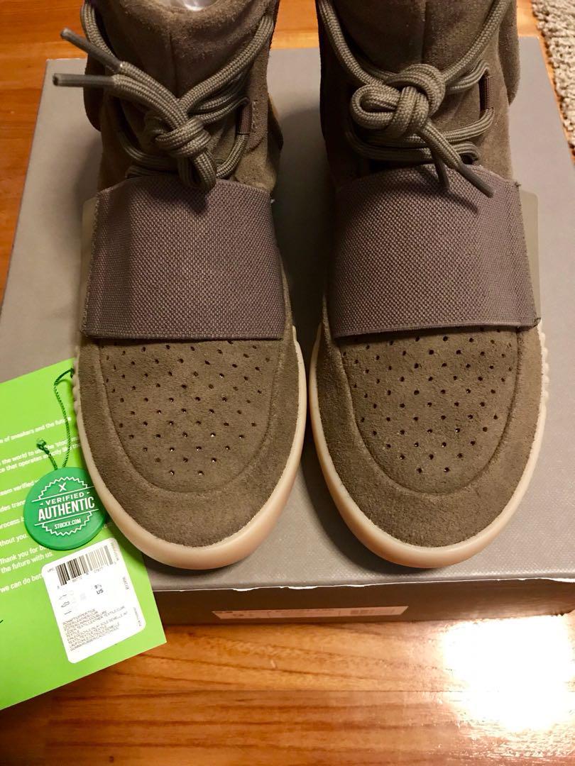 Adidas Authentic Adidas Yeezy 750 Chocolate Size 9 Hi Top