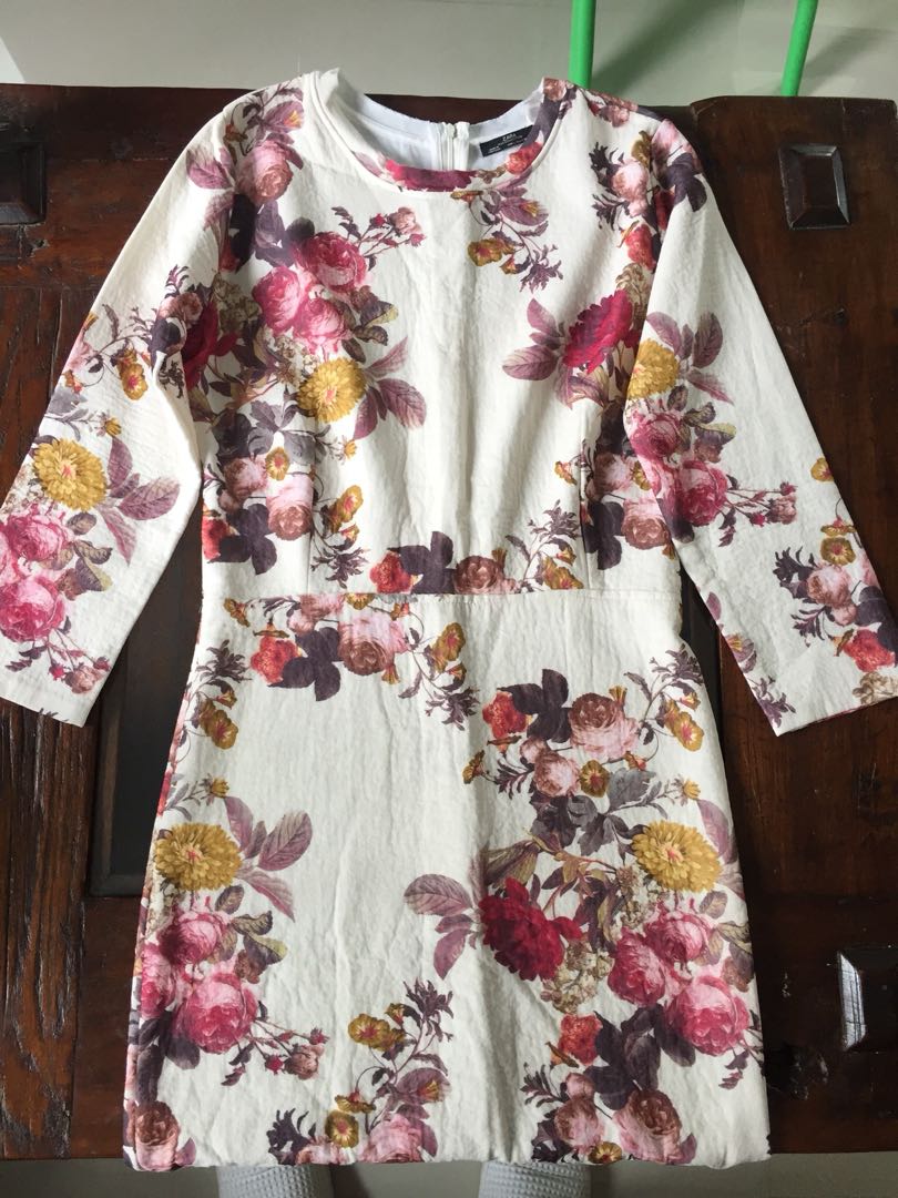 zara w&b collection dress