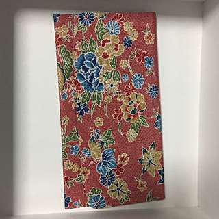 Japanese kimono long wallet