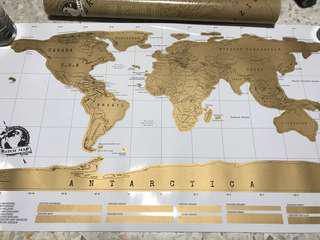 Scratch Map (Large)
