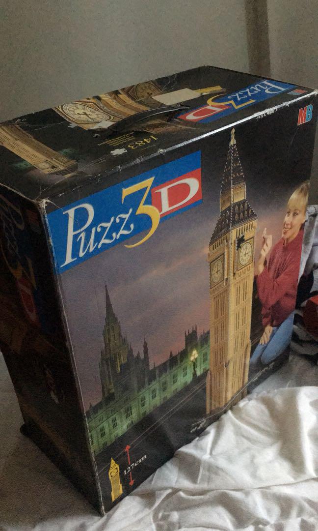 3d puzzle big ben 1483 pcs
