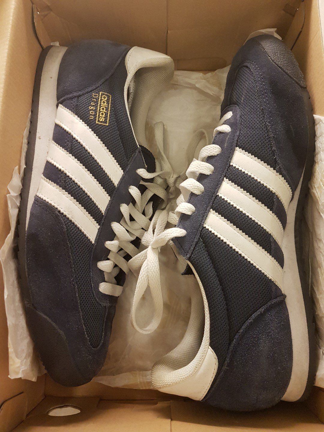 proteger Sabio lunes Adidas Dragon (Navy Blue) US10, Men's Fashion, Footwear, Sneakers on  Carousell