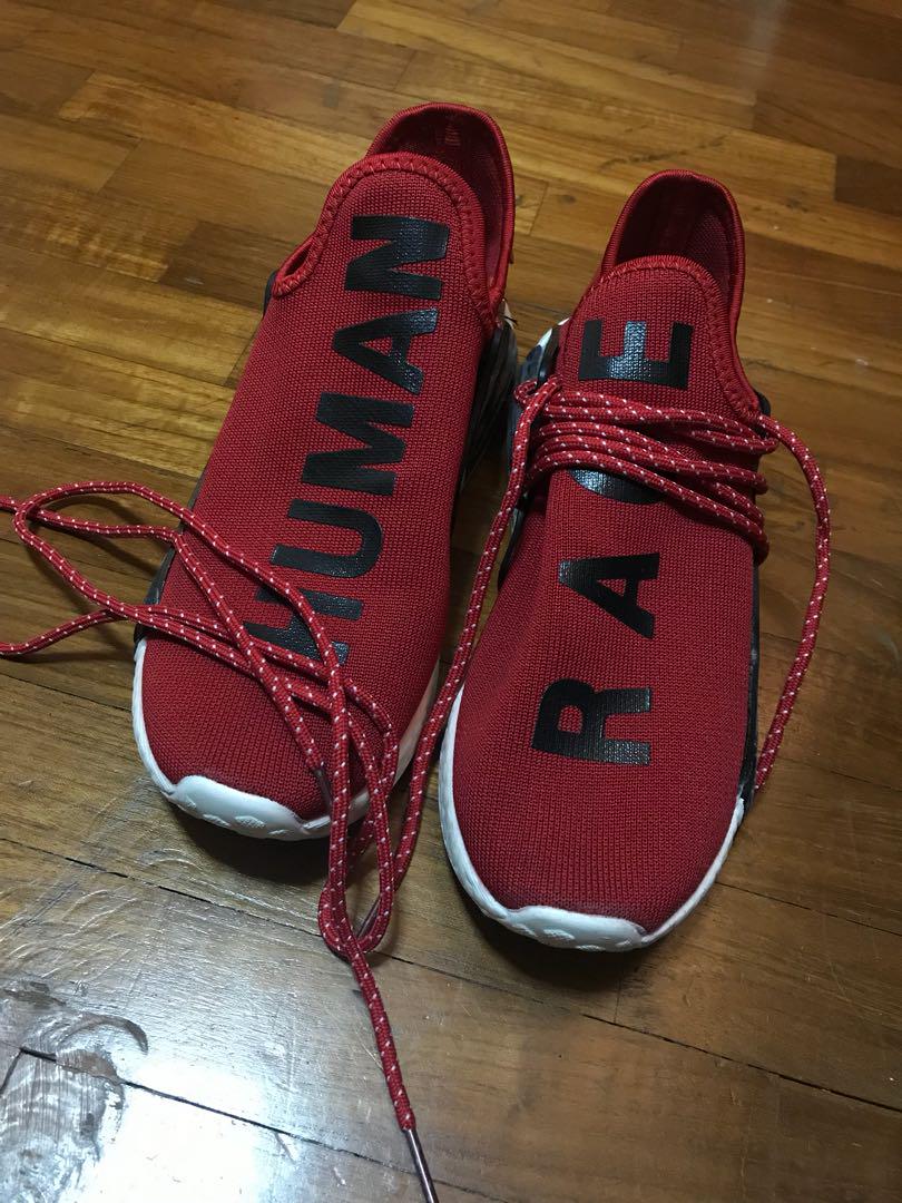 Adidas Red Human Race Inspired