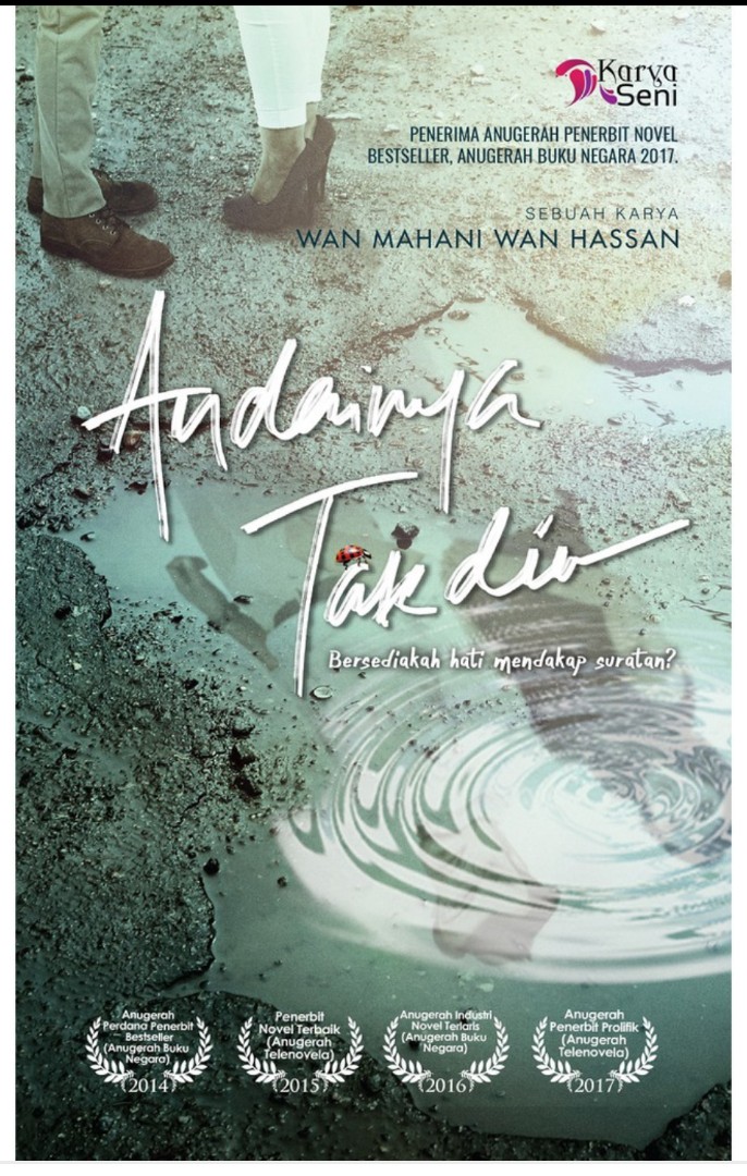 Andainya Takdir By Wan Mahani Wan Hassan Books Stationery Fiction On Carousell