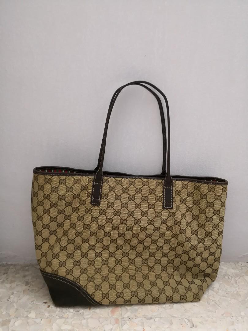 gucci tote bag canvas