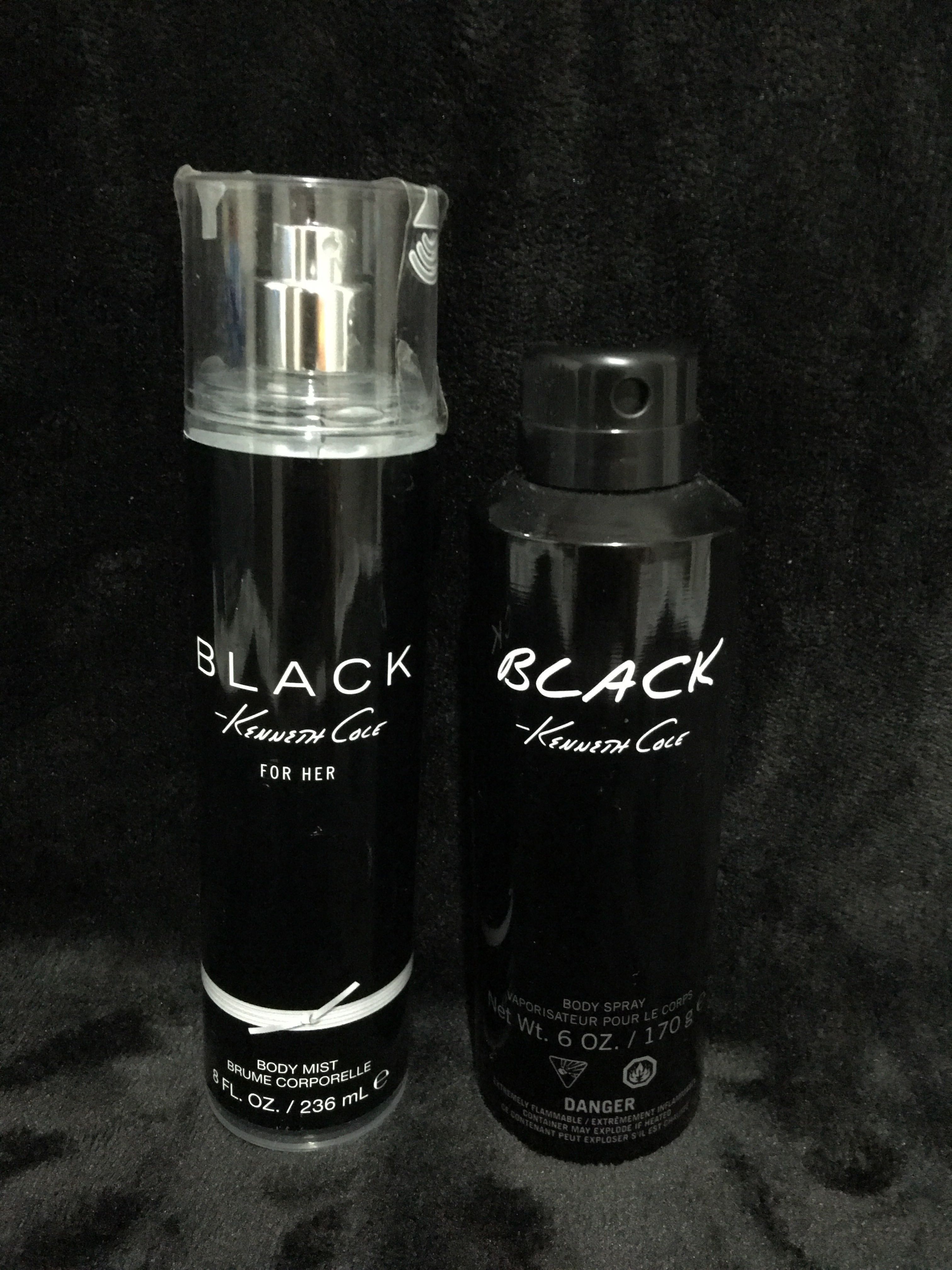Kenneth cole best sale black body mist