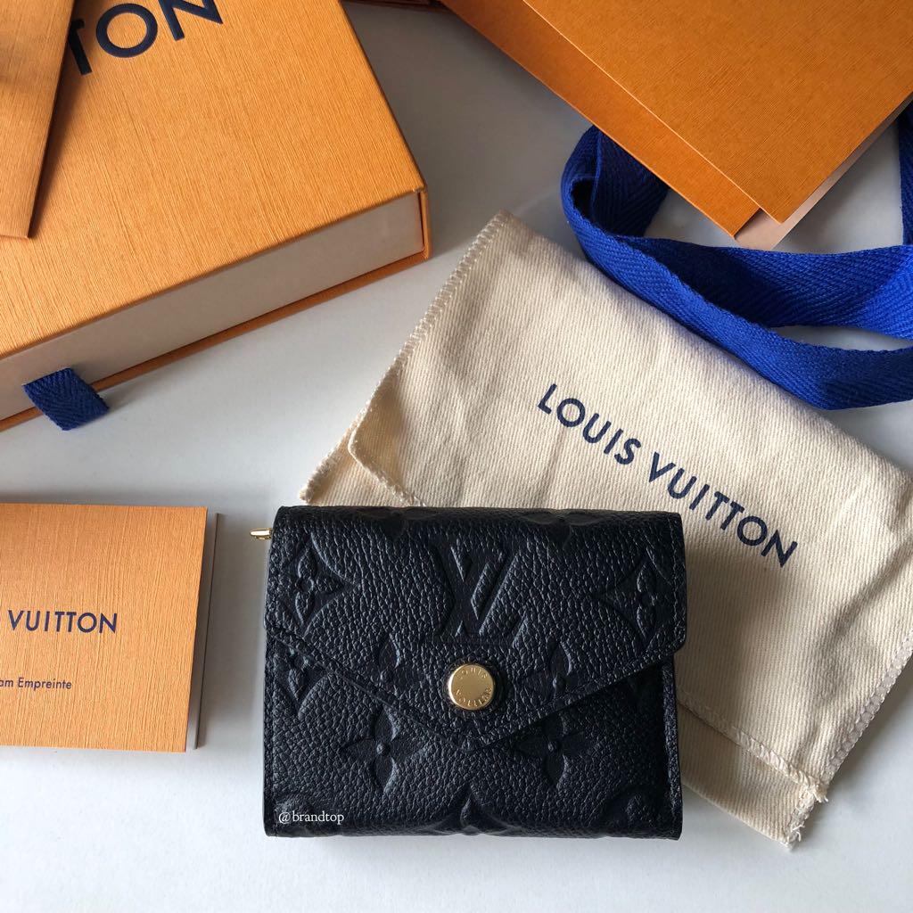 Louis Vuitton Vintage - Monogram Empreinte Zoe Wallet - Black