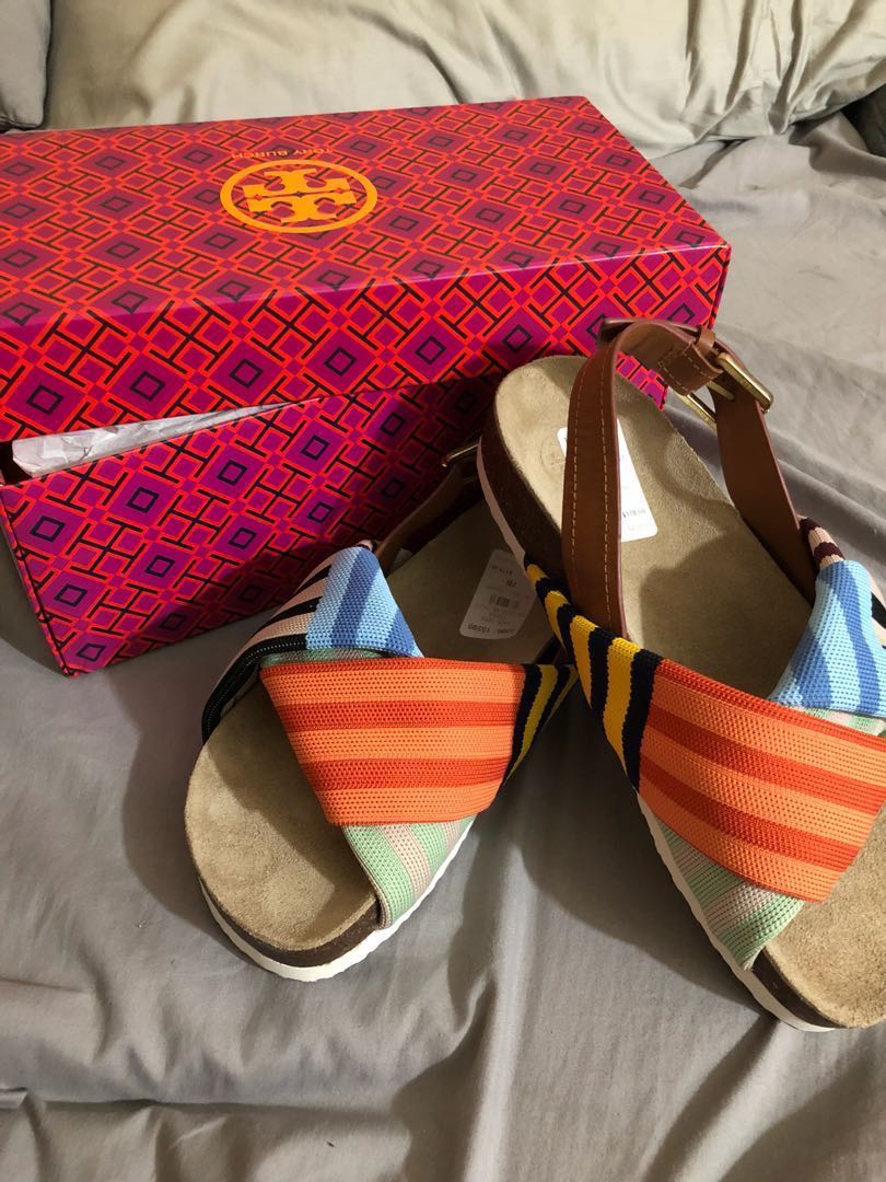 AUTHENTIC TORY BURCH COREY PLATFORM SANDALS Women s Fashion