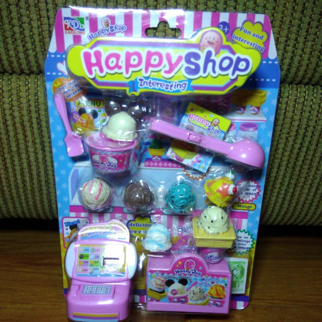 ice cream shop toy set