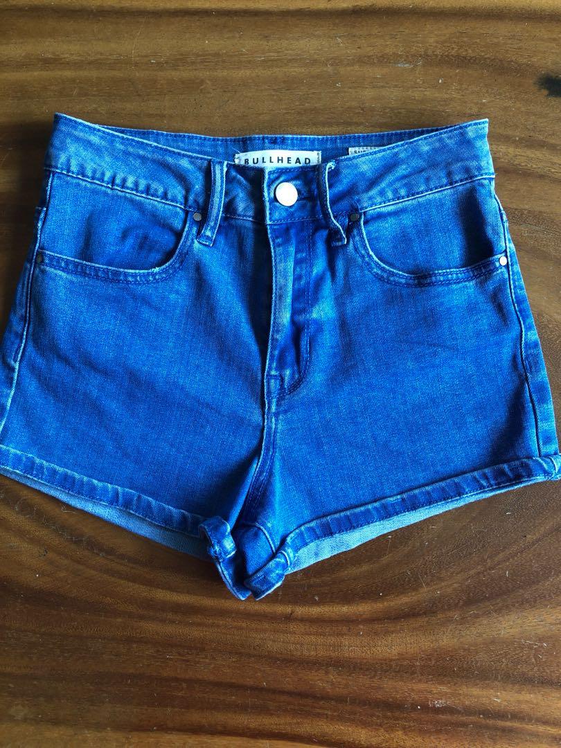bullhead jean shorts