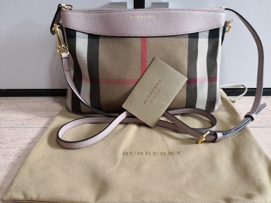 Authentic Burberry sling bag with 