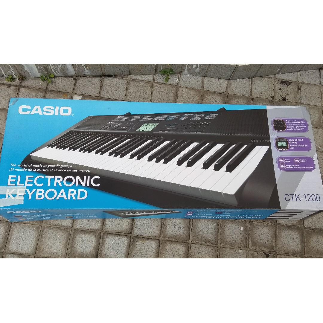 Casio keyboard ctk 1200 hot sale