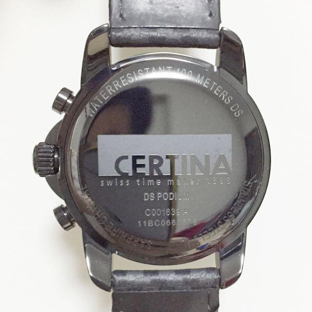 Certina chronograph gmt hot sale