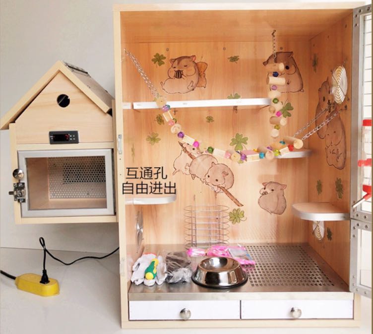 Chinchilla aircon shop cage