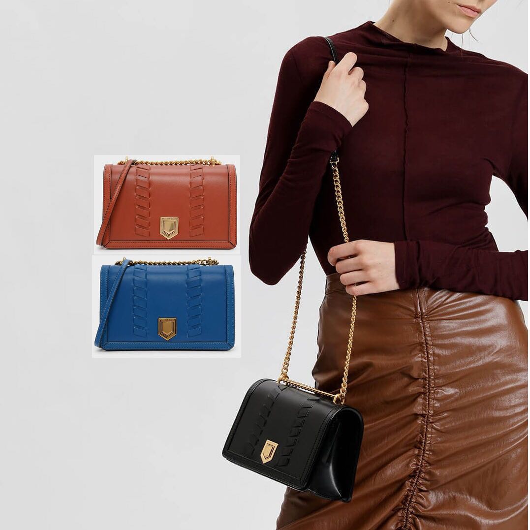 weave detail crossbody bag