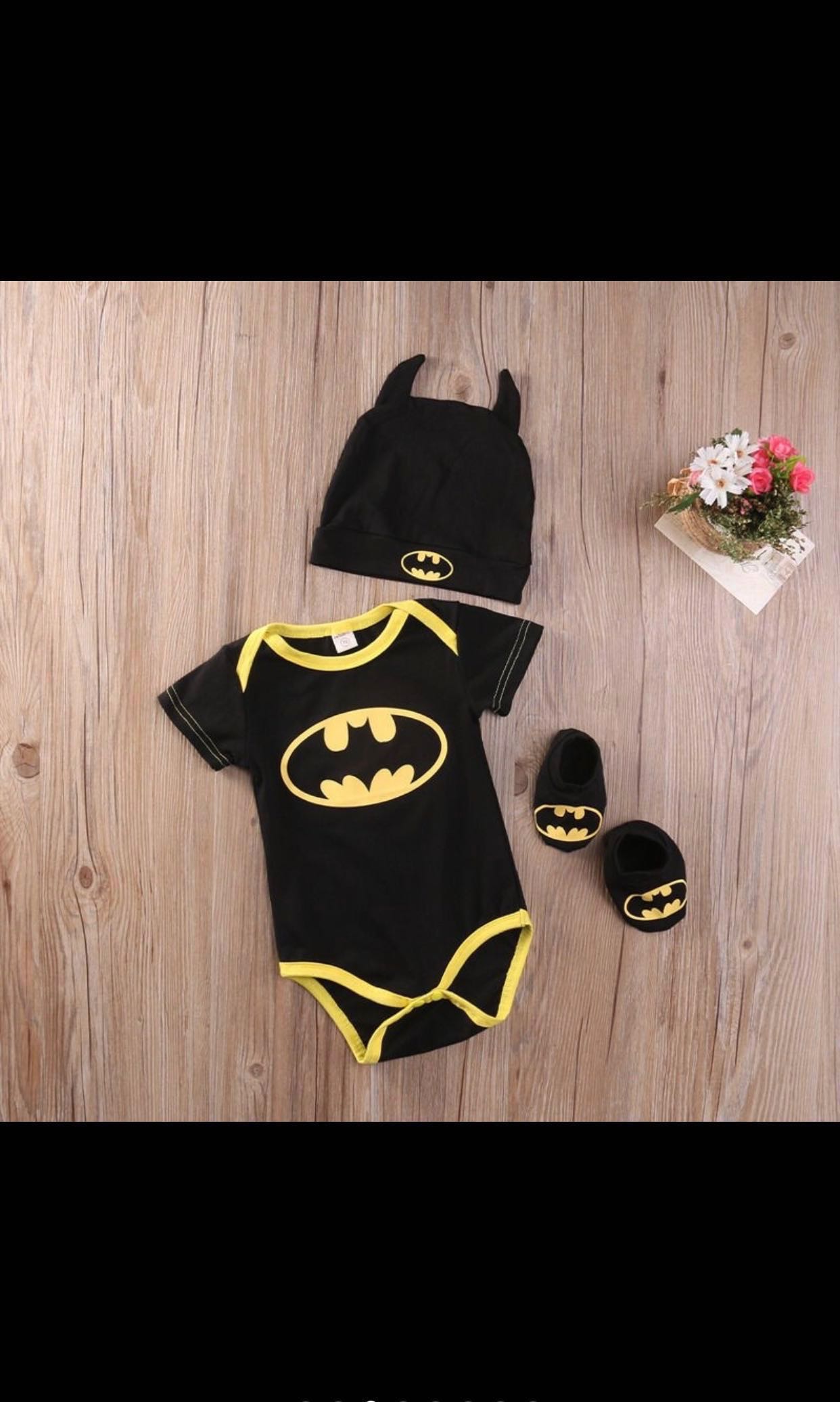batman romper baby