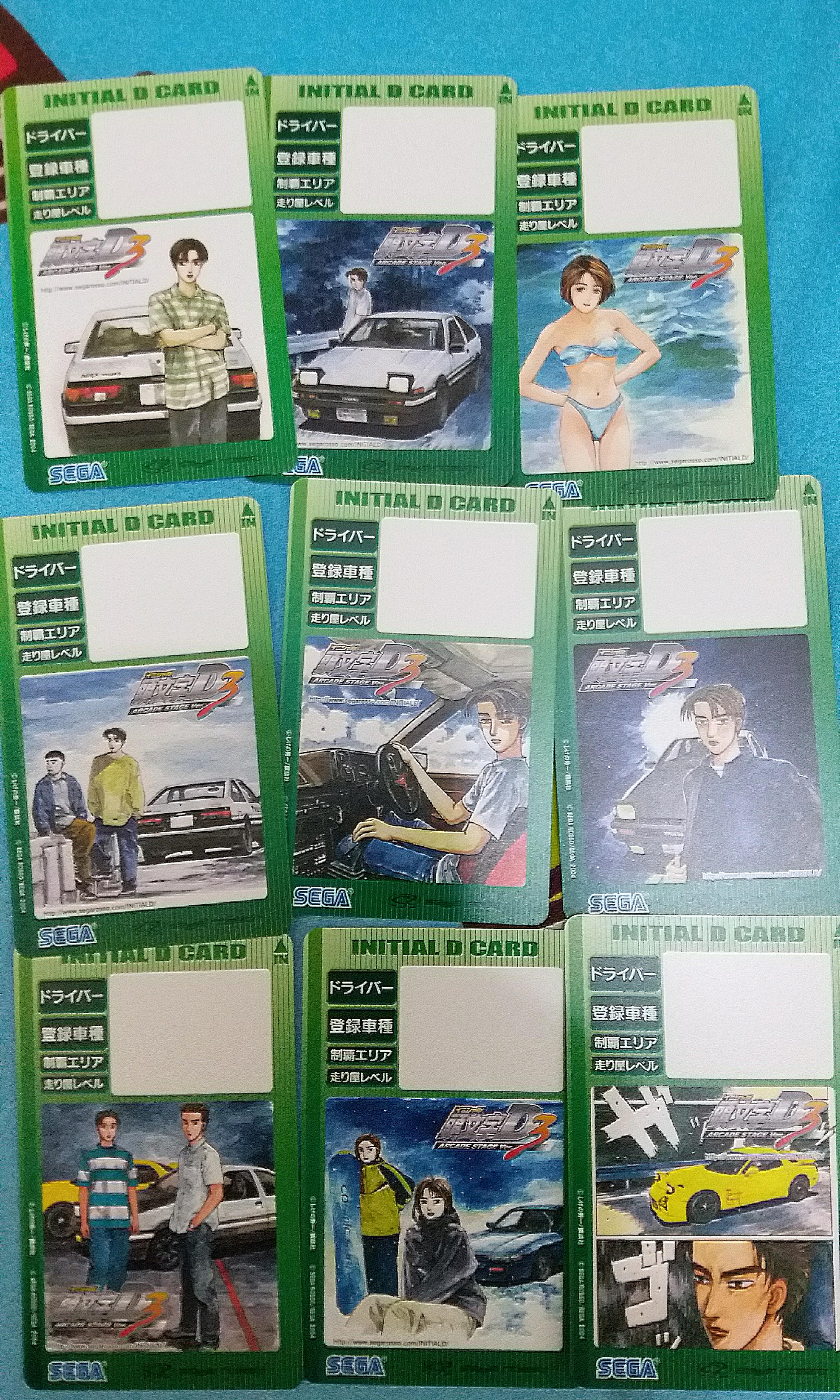 頭文字d3 街機車卡1套16張全新未使用 遊戲機 遊戲機裝飾配件 Carousell 頭文字d3 街機車卡1套16張全新未使用 遊戲機 遊戲機裝飾配件 Carousell