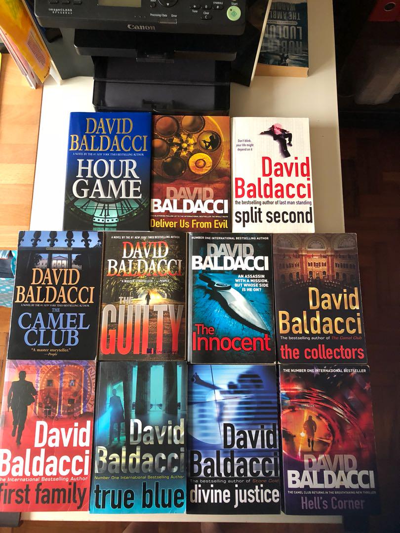 David Baldacci Books Books Stationery Fiction On Carousell