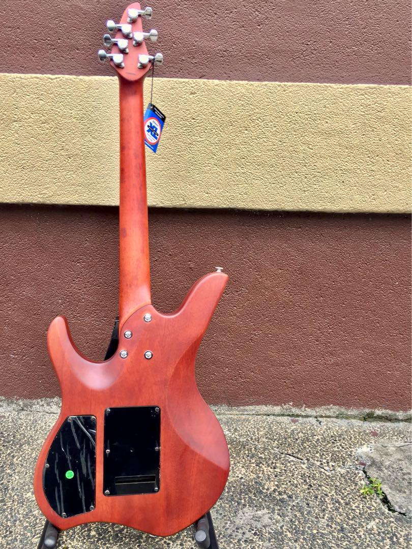 D&D electric guitar DnD DC2 custom guitar Barbie Almalbis signature