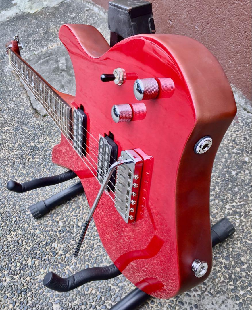 D&D electric guitar DnD DC2 custom guitar Barbie Almalbis signature