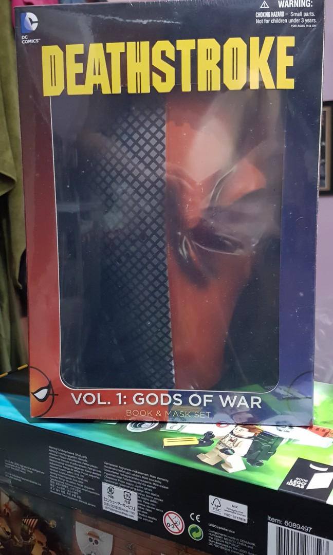 Deathstroke Book And Mask Set Books Stationery Comics Manga