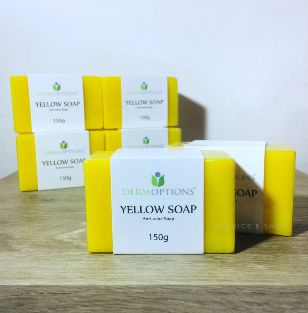 yellow soap