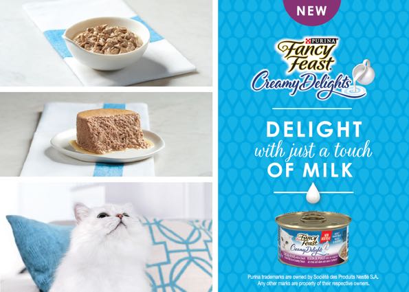Fancy feast creamy delights top