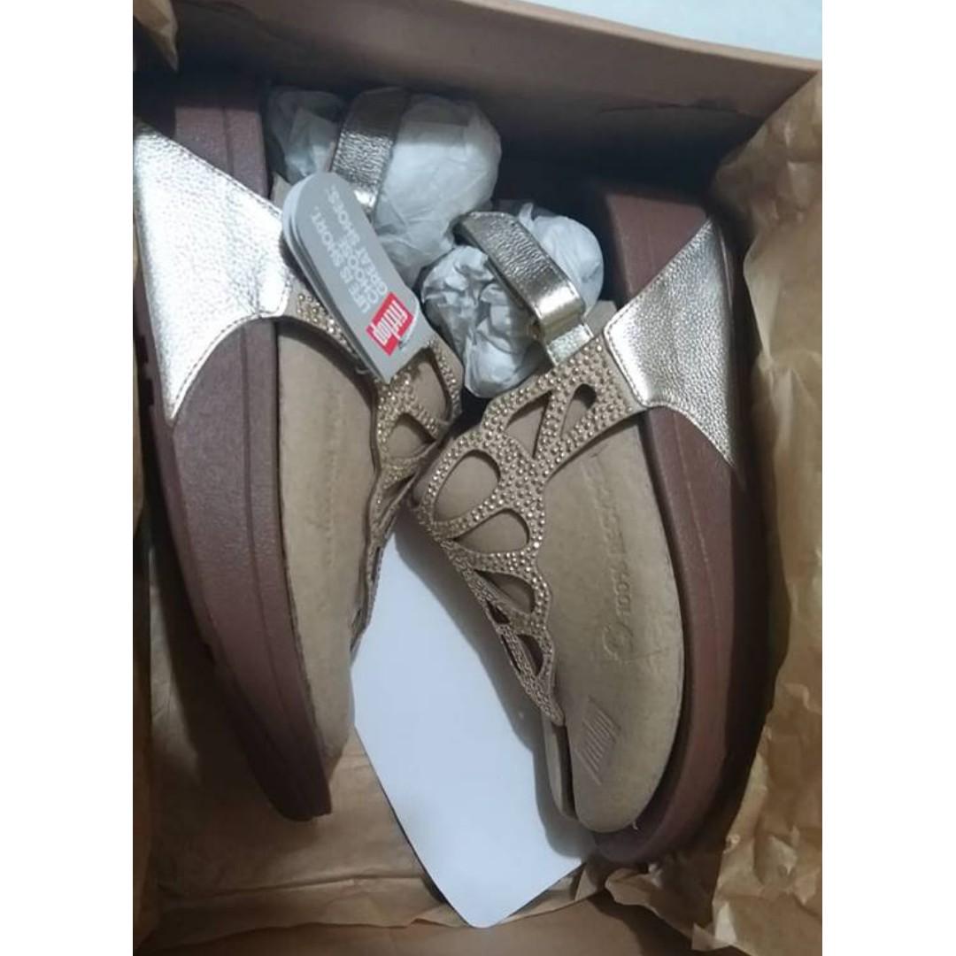 fitflop bumble crystal slide