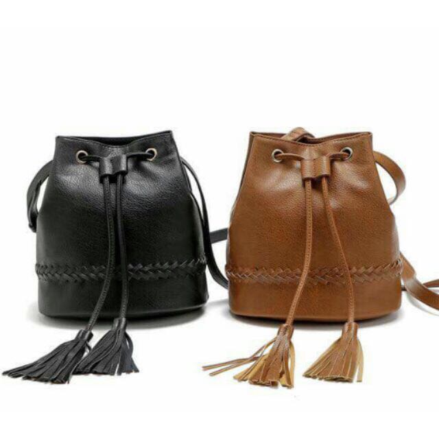 sling bucket bag