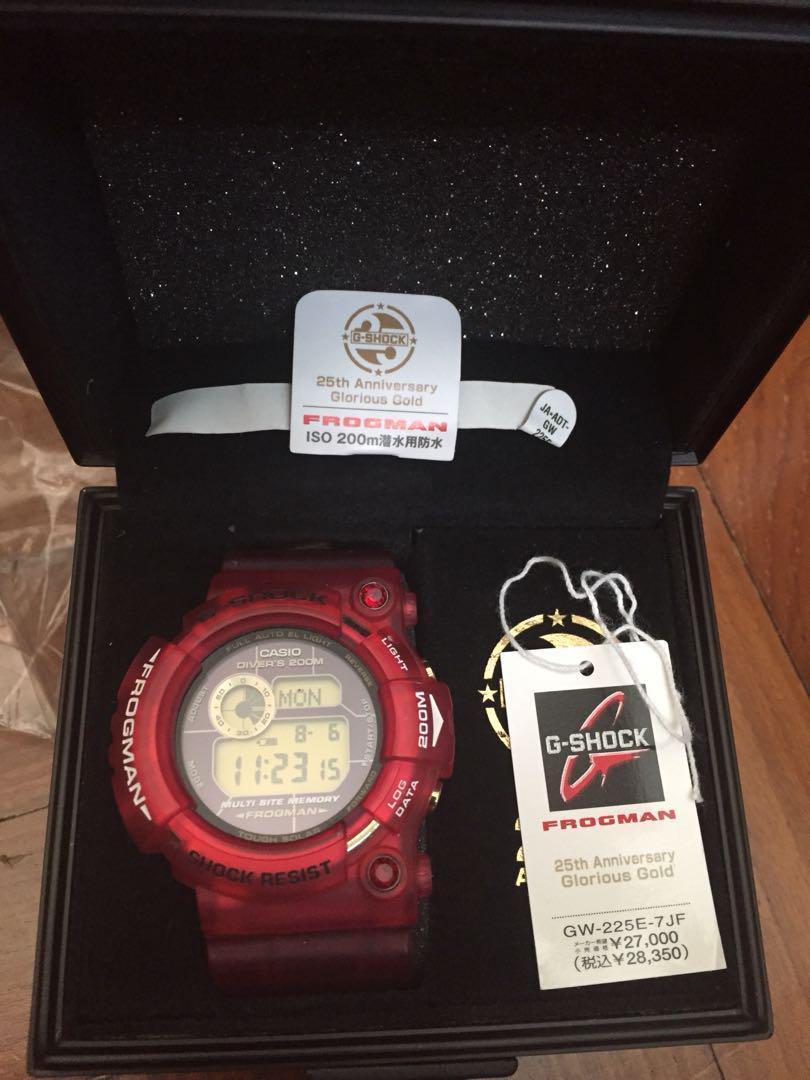 G Shock GW225E frogman gorgeous Gold 25th anniversary, Mobile ...