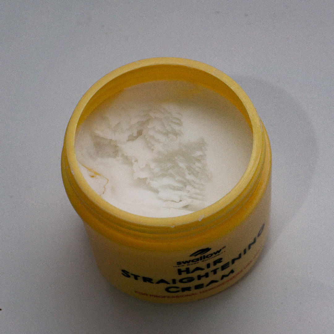 How to use swallow hair straightening cream clearance