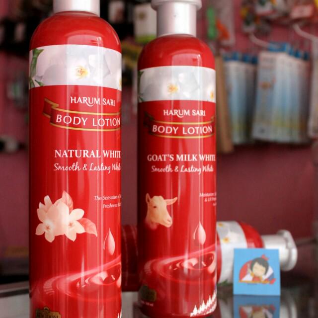 Harum Sari Body Lotion Natural White Kesehatan Kecantikan Kulit Sabun Tubuh Di Carousell